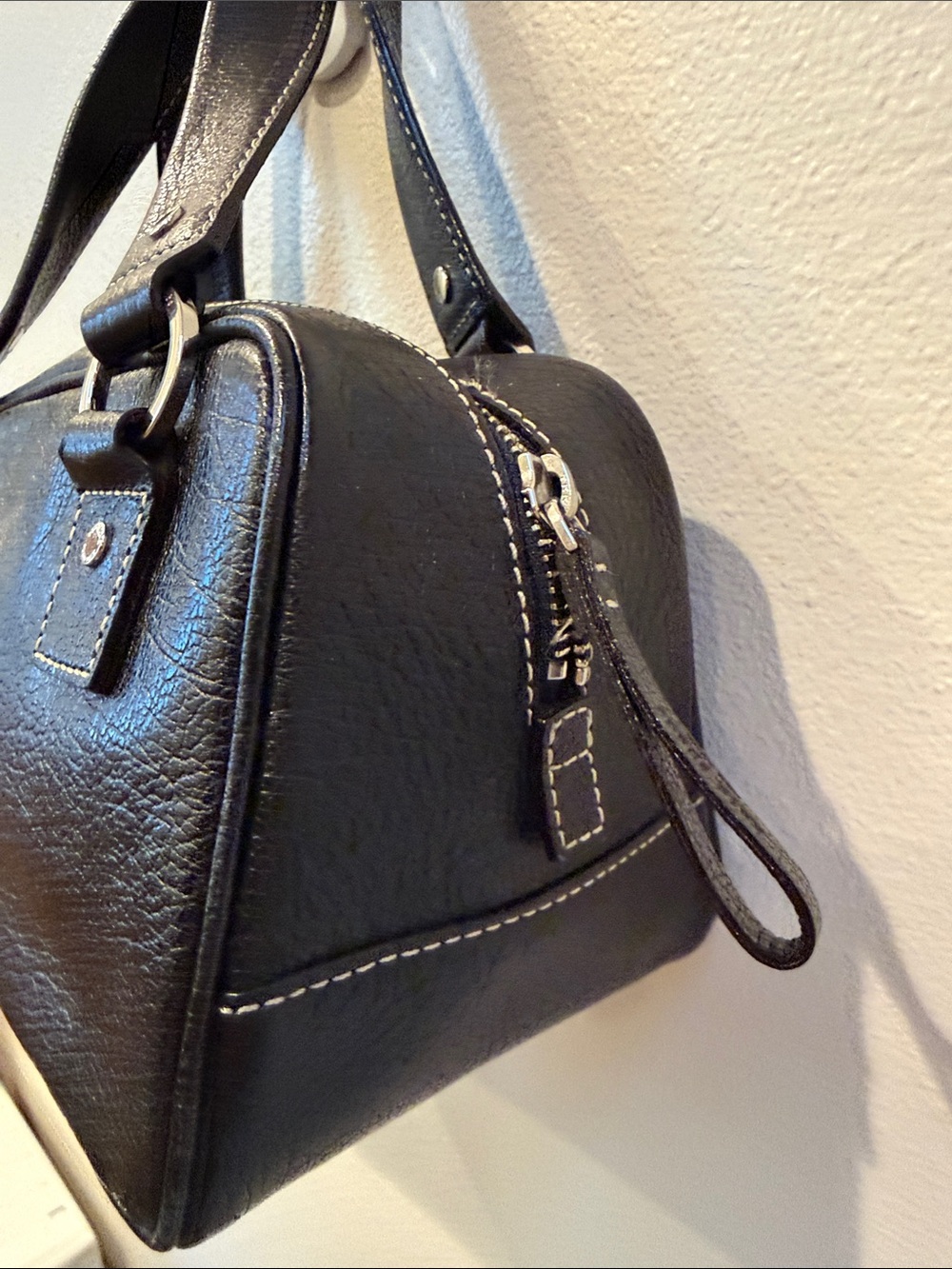 Kate Spade NY Leather Double Handle Handbag - Picture 3 of 7
